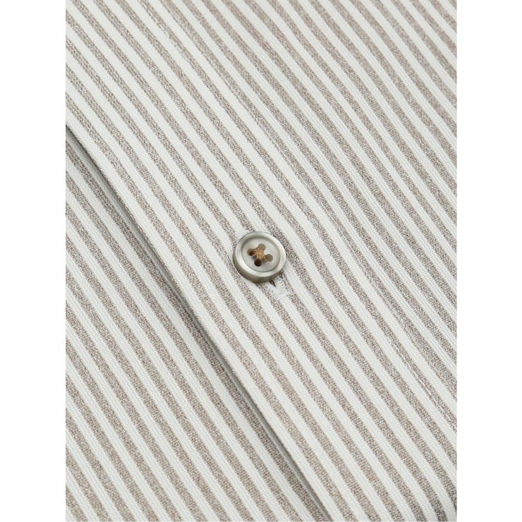 ノンアイロンストレッチ NEWスタンダードフィット レギュラーカラー長袖ニットシ… | TAKA-Q MEN | 詳細画像4 