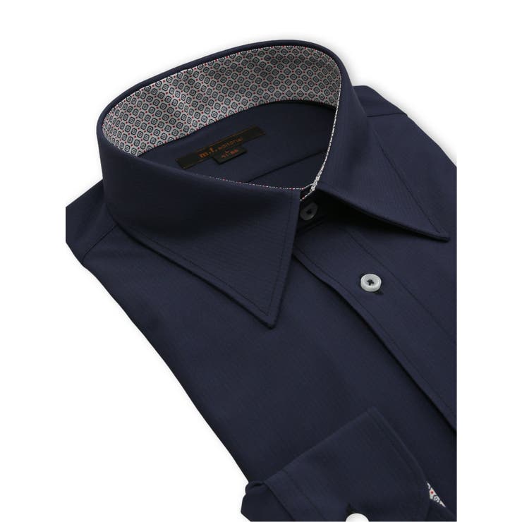 ノンアイロンストレッチ NEWスタンダードフィット レギュラーカラー長袖ニットシ… | TAKA-Q MEN | 詳細画像2 