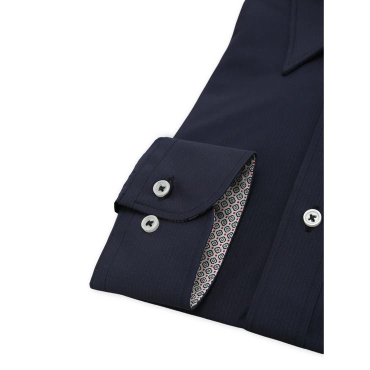 ノンアイロンストレッチ NEWスタンダードフィット レギュラーカラー長袖ニットシ… | TAKA-Q MEN | 詳細画像3 