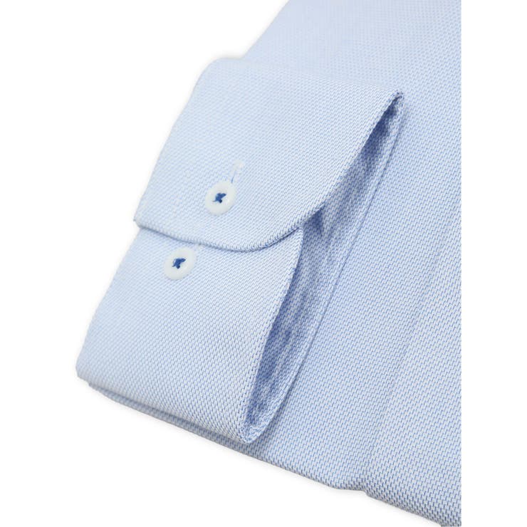 綿100% ノンアイロン NEWスタンダードフィット カッタウェイ長袖シャツ | TAKA-Q MEN | 詳細画像3 