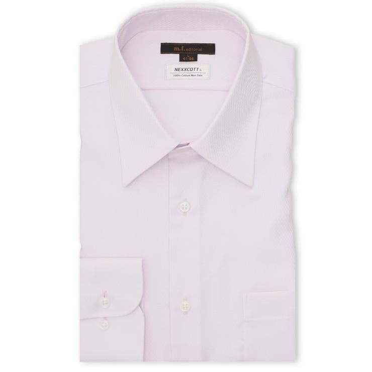 12ピンク | 綿100% ノンアイロン NEWスタンダードフィット | TAKA-Q MEN