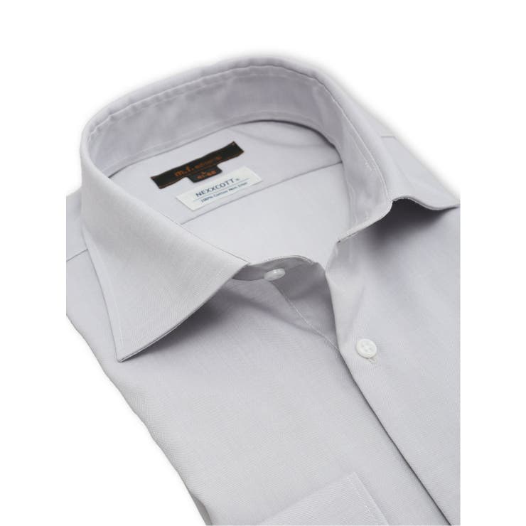 綿100% ノンアイロン NEWスタンダードフィット ワイドカラー長袖シャツ | TAKA-Q MEN | 詳細画像2 