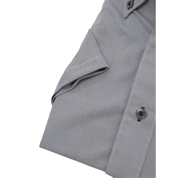 ノーアイロンストレッチ スタンダードフィット ドゥエボタンダウン半袖ニットシャツ | TAKA-Q MEN | 詳細画像3 