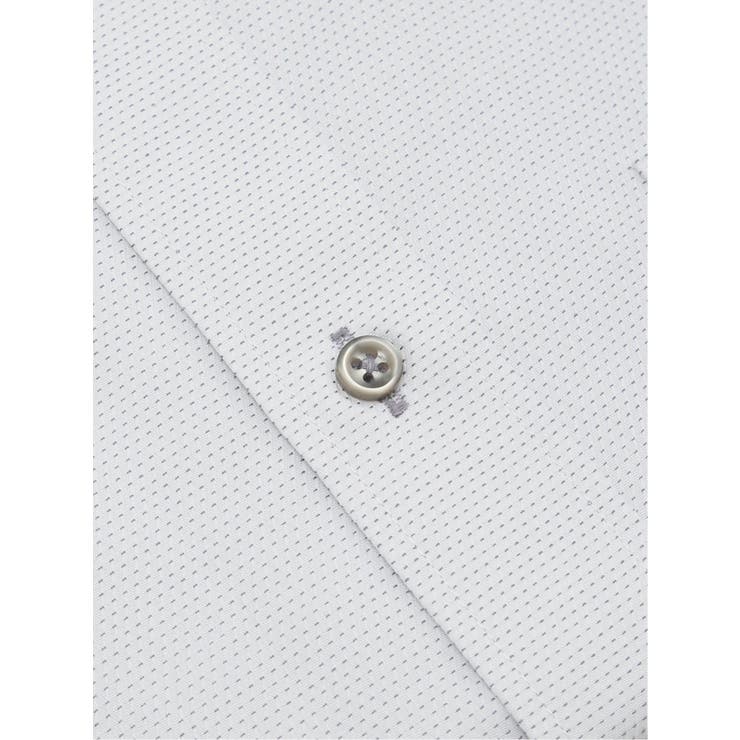 形態安定 吸水速乾 NEWスタンダードフィット カッタウェイ長袖シャツ | TAKA-Q MEN | 詳細画像4 