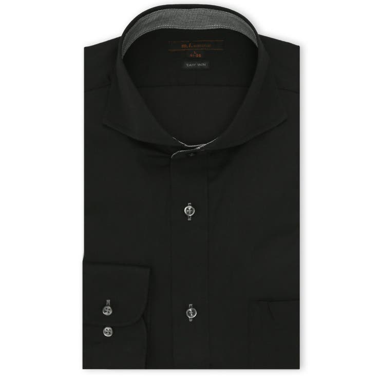 05黒 | イージーアイロン ストレッチ NEWスタンダードフィット | TAKA-Q MEN