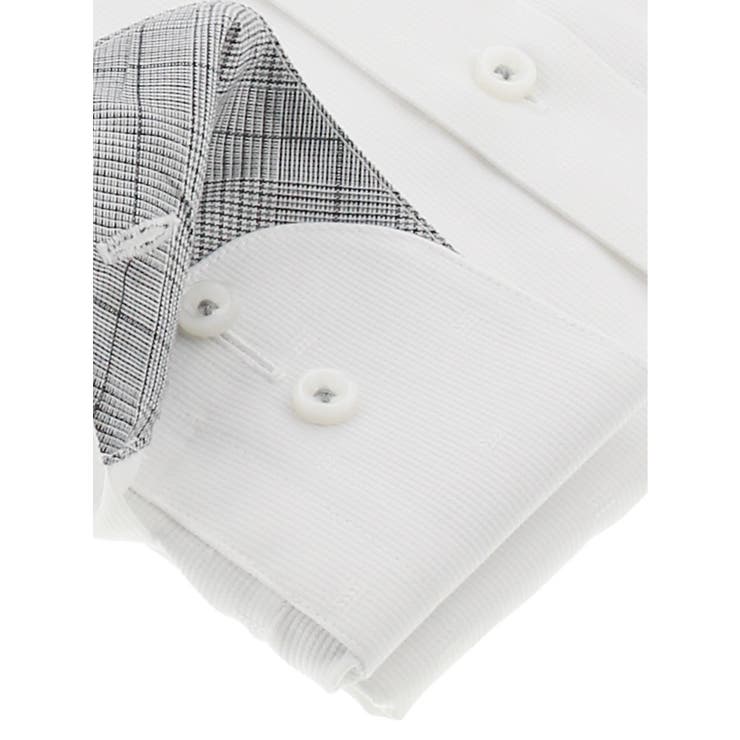 形態安定 スリムフィット ボタンダウン長袖シャツ | TAKA-Q MEN | 詳細画像3 