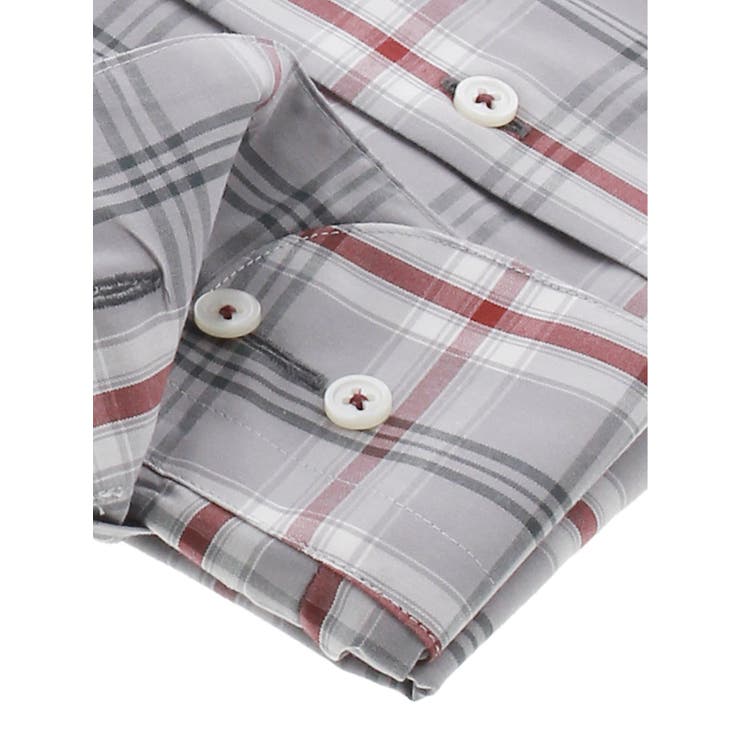 形態安定スリムフィット ボタンダウン長袖シャツ | TAKA-Q MEN | 詳細画像3 