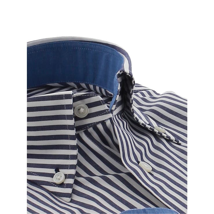 形態安定レギュラーフィット ボタンダウン長袖シャツ | TAKA-Q MEN | 詳細画像2 