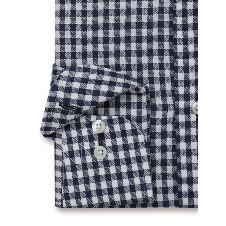 形態安定レギュラーフィット カッタウェイ長袖シャツ | TAKA-Q MEN | 詳細画像3 