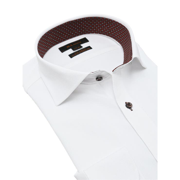 ノーアイロンストレッチ スタンダードフィット カッタウェイ長袖ニットシャツ | TAKA-Q MEN | 詳細画像2