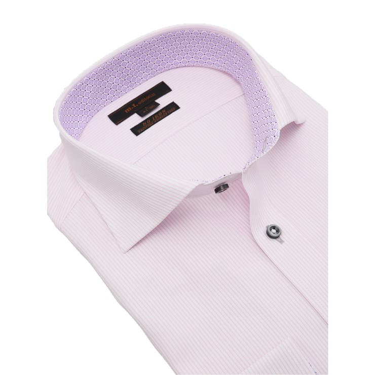 ノーアイロンストレッチ スタンダードフィット カッタウェイ長袖ニットシャツ | TAKA-Q MEN | 詳細画像2 