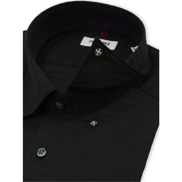 イージーアイロン NEWスタンダードフィット スナップダウン長袖シャツ | TAKA-Q MEN | 詳細画像3 