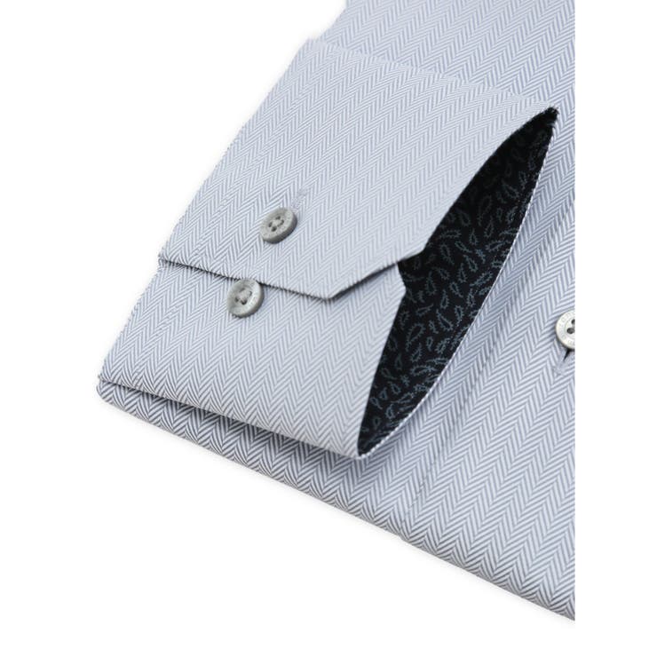 イージーアイロン NEWスタンダードフィット スナップダウン長袖シャツ | TAKA-Q MEN | 詳細画像3 