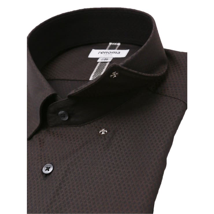 形態安定 スタンダードフィット スナップダウン長袖シャツ | TAKA-Q MEN | 詳細画像3 