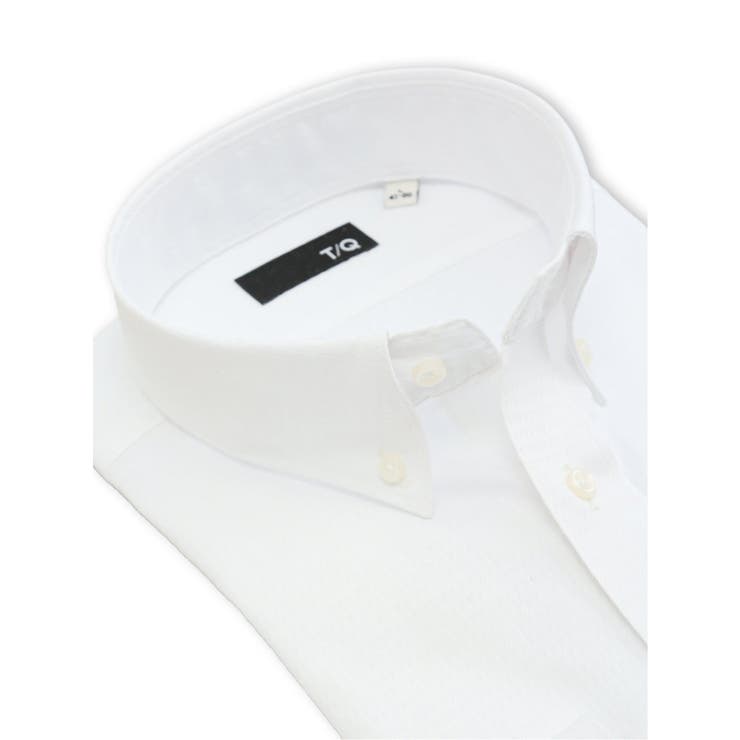 ノンアイロン NEWスタンダードフィット ショートボタンダウン長袖シャツ | TAKA-Q MEN | 詳細画像2 