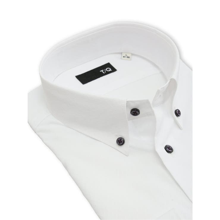 イージーアイロン NEWスタンダードフィット ショートボタンダウン長袖シャツ | TAKA-Q MEN | 詳細画像2 