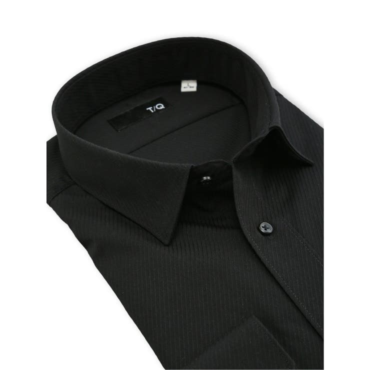 ノンアイロン NEWスタンダードフィット ショートワイドカラー長袖シャツ | TAKA-Q MEN | 詳細画像2 