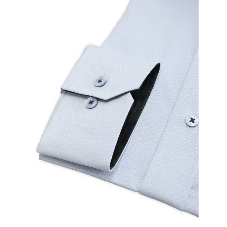 クールファクター NEWスタンダードフィット ワイドカラー 長袖シャツ | TAKA-Q MEN | 詳細画像3 