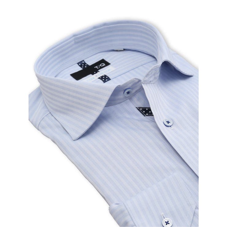 クールファクター NEWスタンダードフィット カッタウェイ 長袖シャツ | TAKA-Q MEN | 詳細画像2 