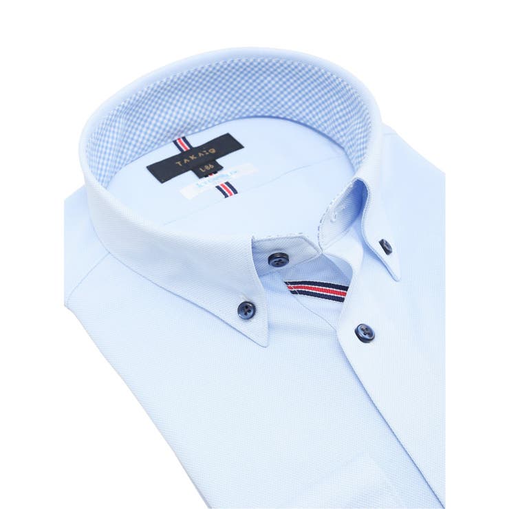 アイスカプセル スタンダードフィット ボタンダウン長袖ニットシャツ | TAKA-Q MEN | 詳細画像2 