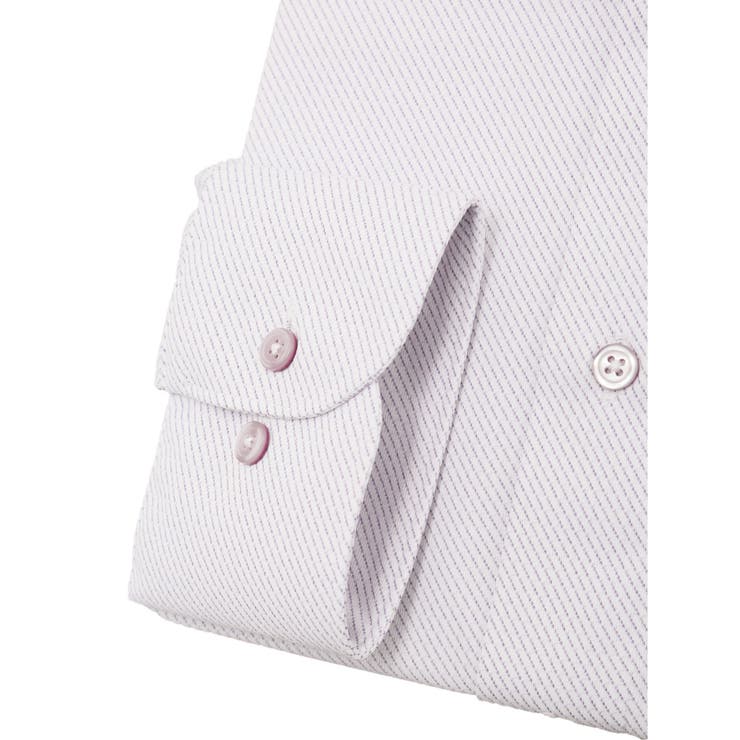 アイスカプセル スタンダードフィット ワイドカラー長袖ニットシャツ | TAKA-Q MEN | 詳細画像3 