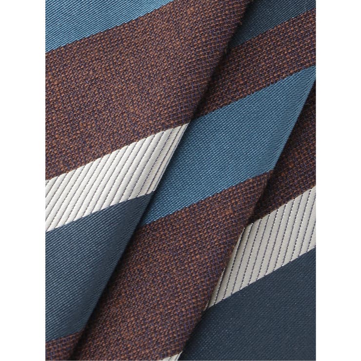日本製 シルクストライプ柄 レギュラータイ 8.0cm幅 | TAKA-Q MEN | 詳細画像4 