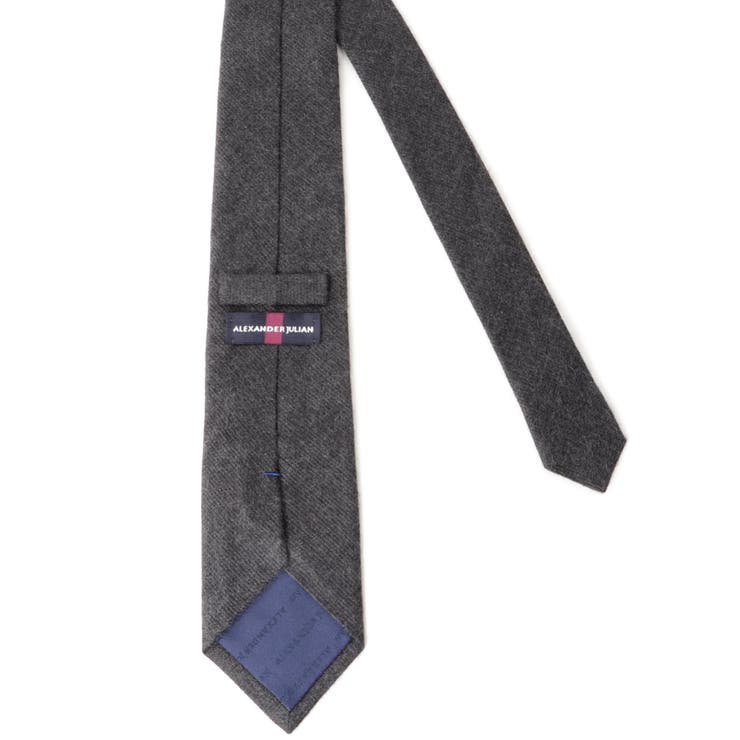 日本製 シルク起毛 ソリッド レギュラータイ 8.0cm幅[品番