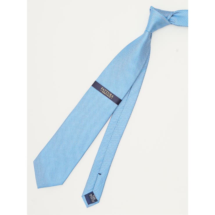 71ターコイズ | ファットゥーラ/FATTURA シルク撥水加工 レギュラータイ 8.0cm幅 | TAKA-Q MEN