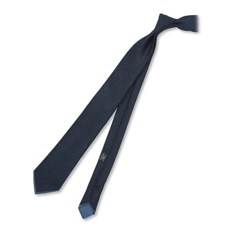 75紺 | ファットゥーラ/FATTURA FUKI ナロータイ 7.5cm幅 | TAKA-Q MEN