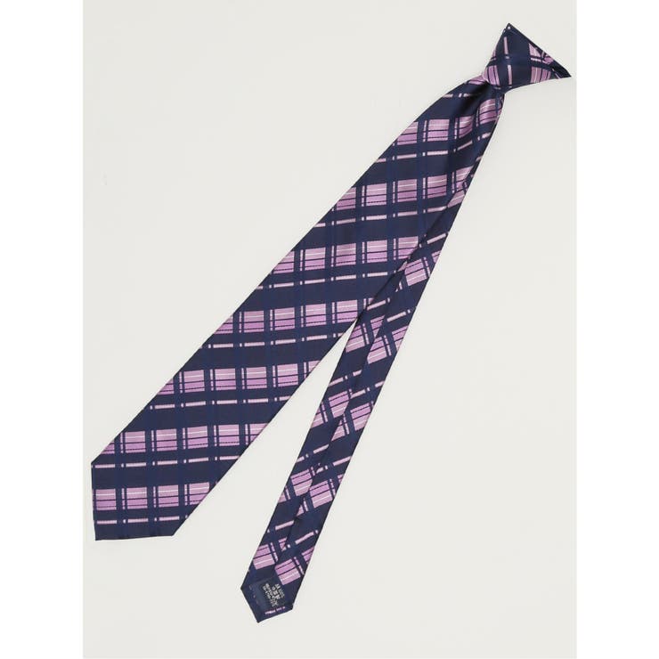 75紺 | ファットゥーラ/FATTURA シルク撥水加工 レギュラータイ 8.0cm幅 | TAKA-Q MEN