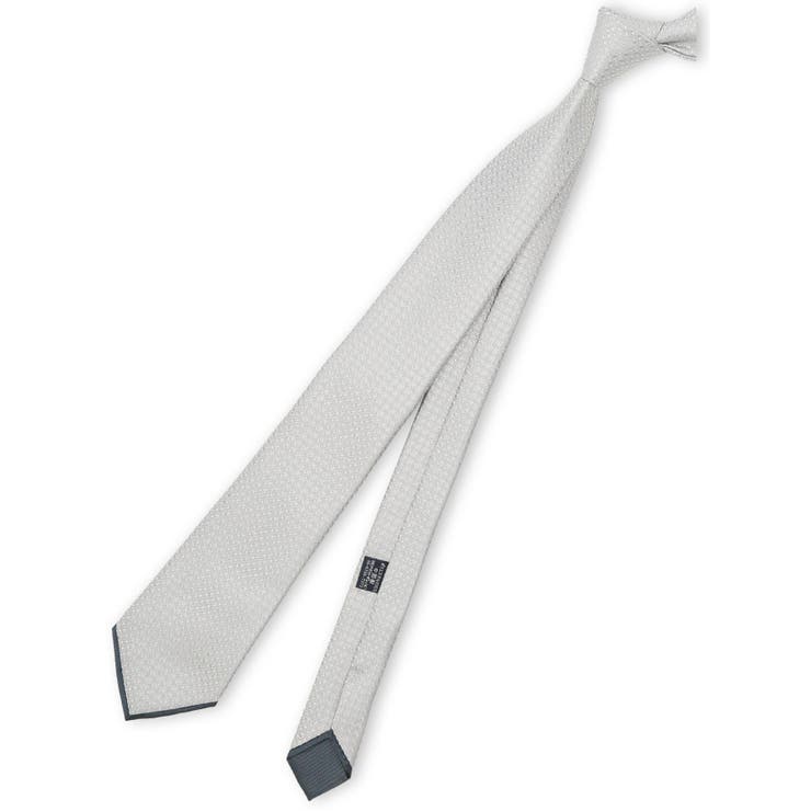 03ライトグレー | ファットゥーラ/FATTURA FUKI ナロータイ 7.5cm幅 | TAKA-Q MEN