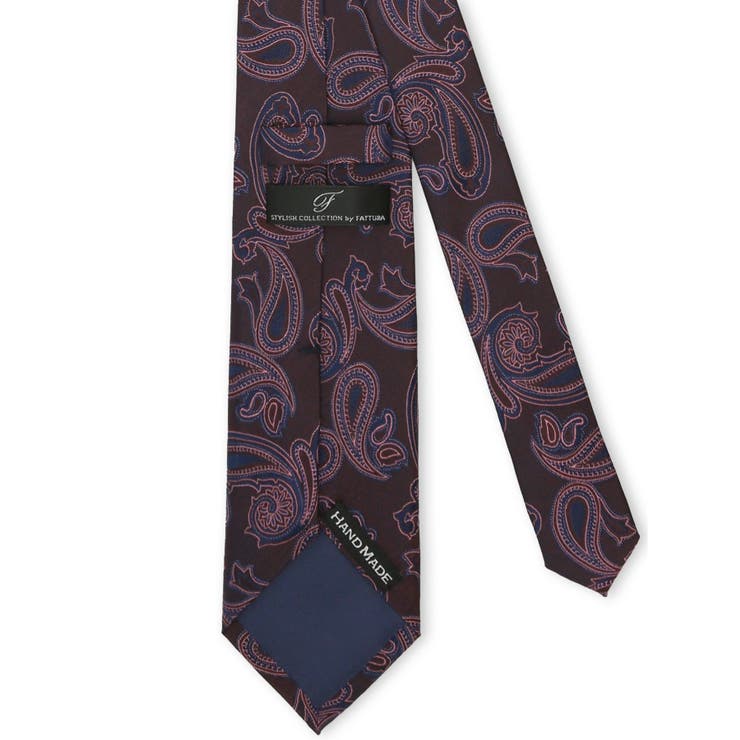 ファットゥーラ/FATTURA シルク撥水加工 レギュラータイ 8.0cm幅 | TAKA-Q MEN | 詳細画像4 