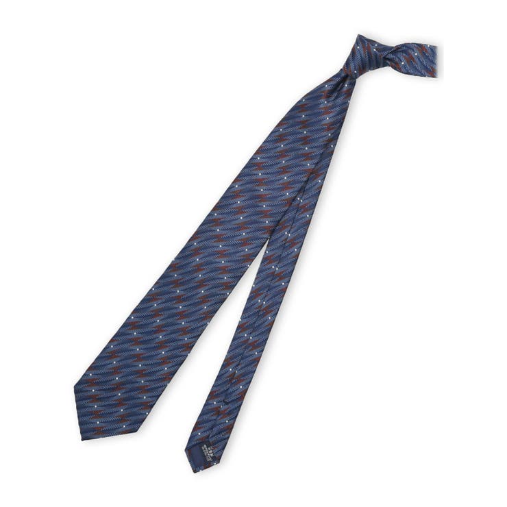 70青 | ファットゥーラ/FATTURA シルク撥水加工 レギュラータイ 8.0cm幅 | TAKA-Q MEN