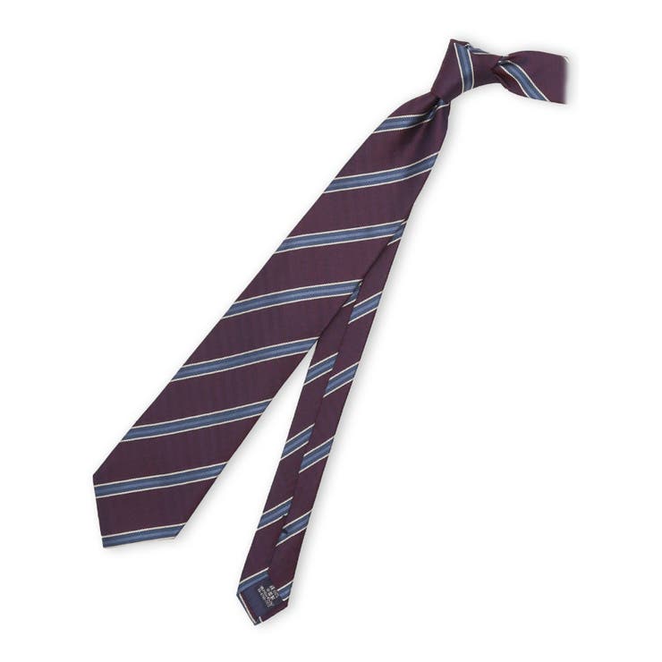 14ワイン | ファットゥーラ/FATTURA シルク撥水加工 レギュラータイ 8.0cm幅 | TAKA-Q MEN