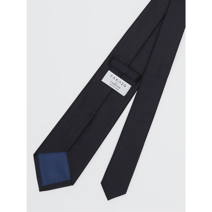 TAKA-Q×FAIRFAX シルクソリッド レギュラータイ 8.0cm幅 | TAKA-Q MEN | 詳細画像15 