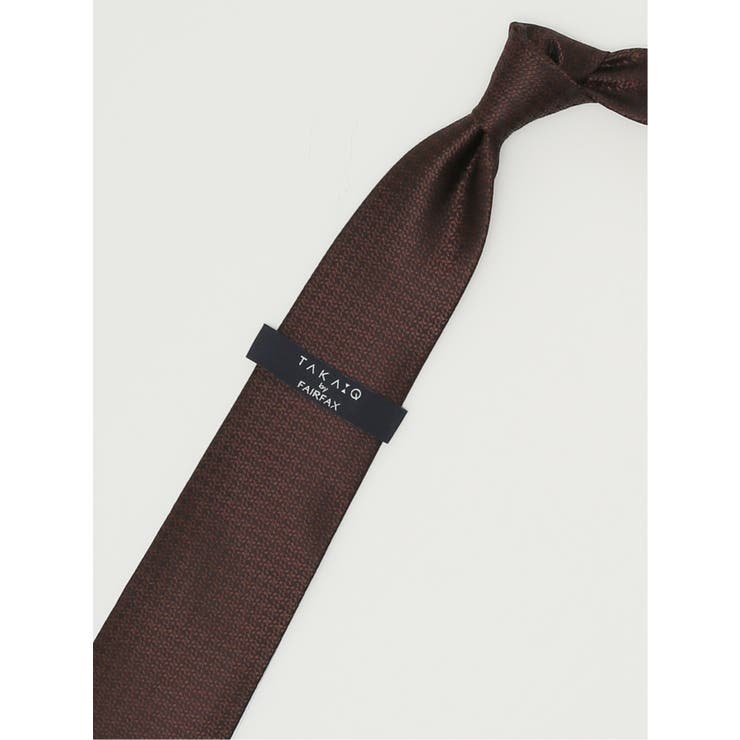 TAKA-Q×FAIRFAX シルクソリッド レギュラータイ 8.0cm幅 | TAKA-Q MEN | 詳細画像2 