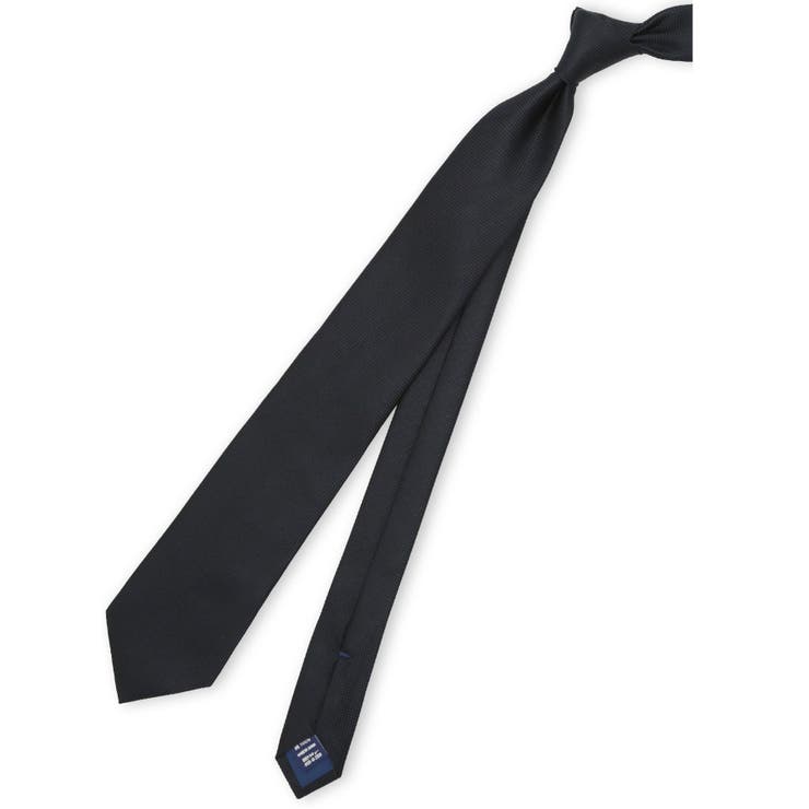 75紺 | TAKA-Q×FAIRFAX シルクソリッド レギュラータイ 8.0cm幅 | TAKA-Q MEN