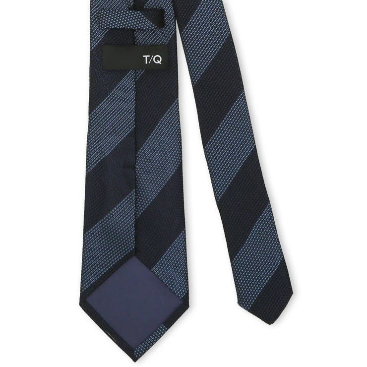 シルク ストライプ柄 フレスコタイ 8cm幅 | TAKA-Q MEN | 詳細画像2 