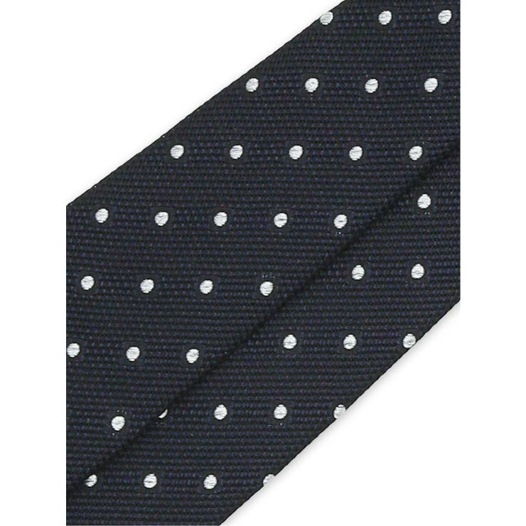 シルク ドット柄 フレスコタイ 8cm幅 | TAKA-Q MEN | 詳細画像3 