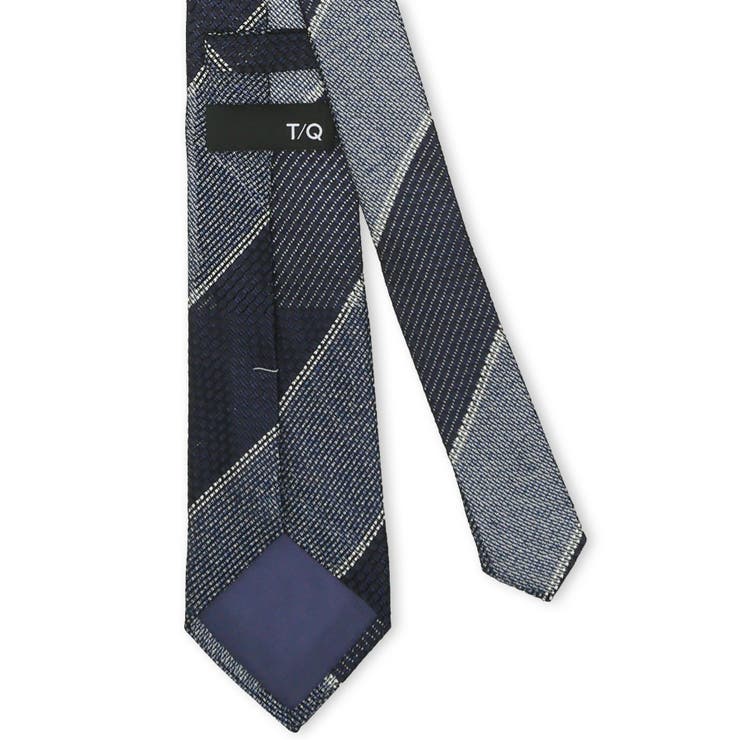 シルク ストライプ柄 フレスコタイ 8cm幅 | TAKA-Q MEN | 詳細画像2 