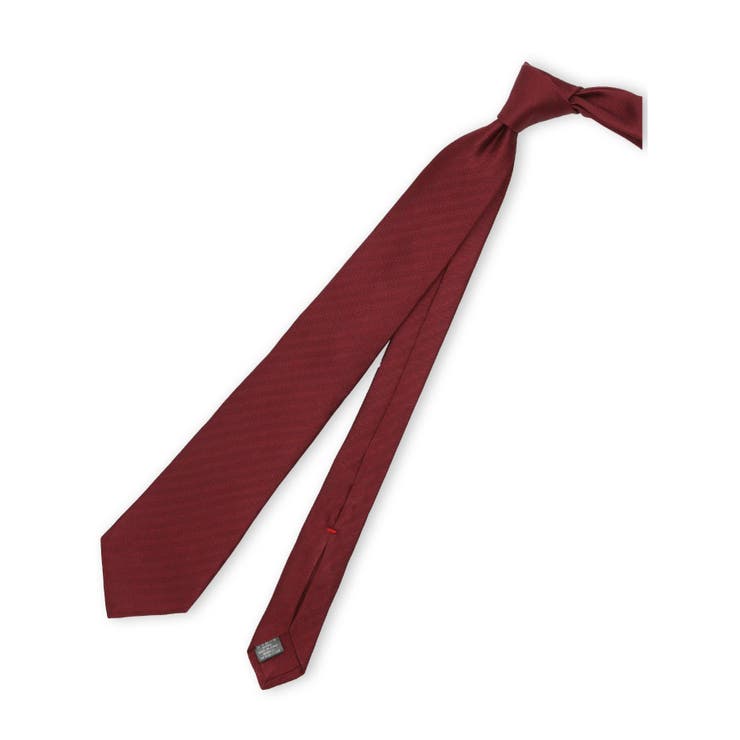 14ワイン | セッテピエゲ シルクソリッド レギュラータイ 8cm幅 | TAKA-Q MEN