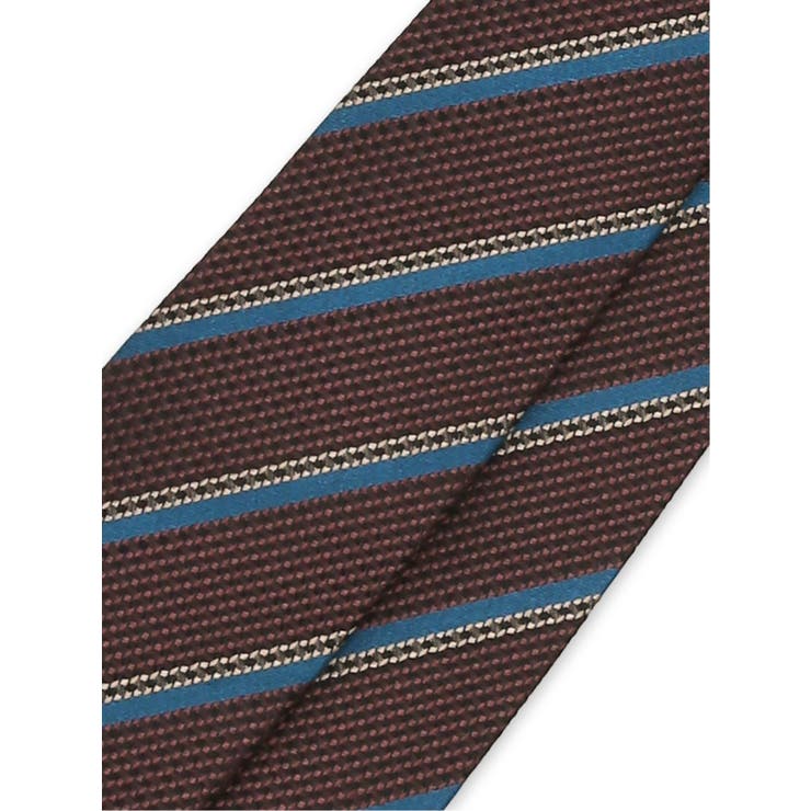 セッテピエゲ シルクストライプ柄 レギュラータイ 8cm幅 | TAKA-Q MEN | 詳細画像3 