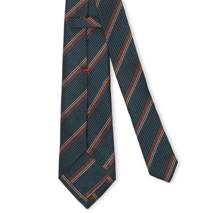 セッテピエゲ シルクストライプ柄 レギュラータイ 8cm幅 | TAKA-Q MEN | 詳細画像4 