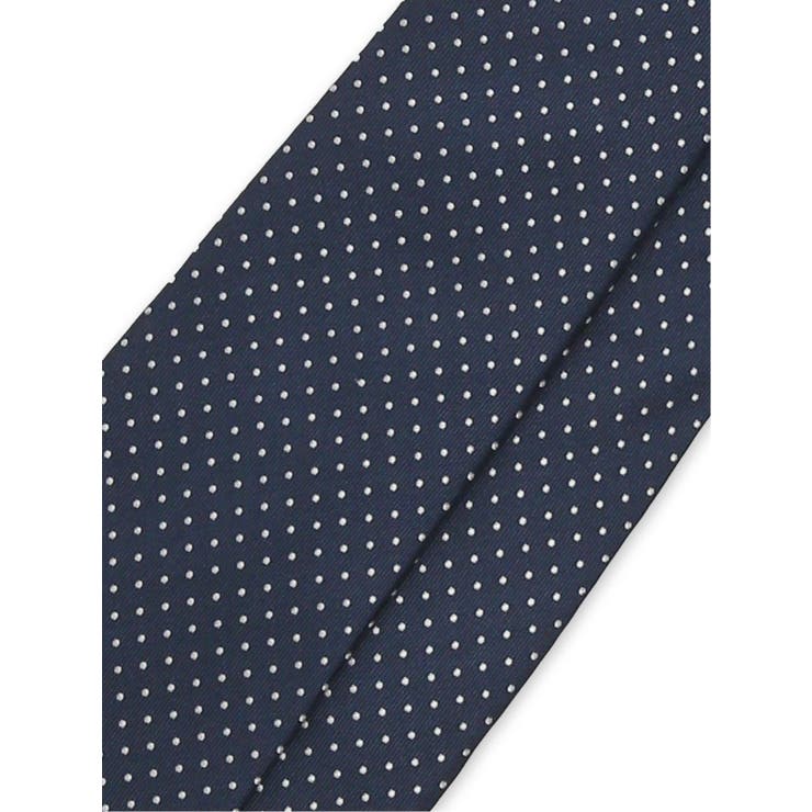 セッテピエゲ シルクドット柄 レギュラータイ 8cm幅[品番：TKQJ0027126