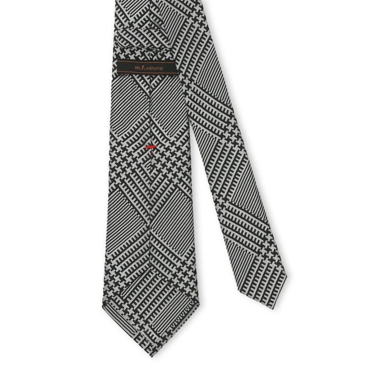 セッテピエゲ シルクチェック柄 レギュラータイ 8cm幅 | TAKA-Q MEN | 詳細画像2 