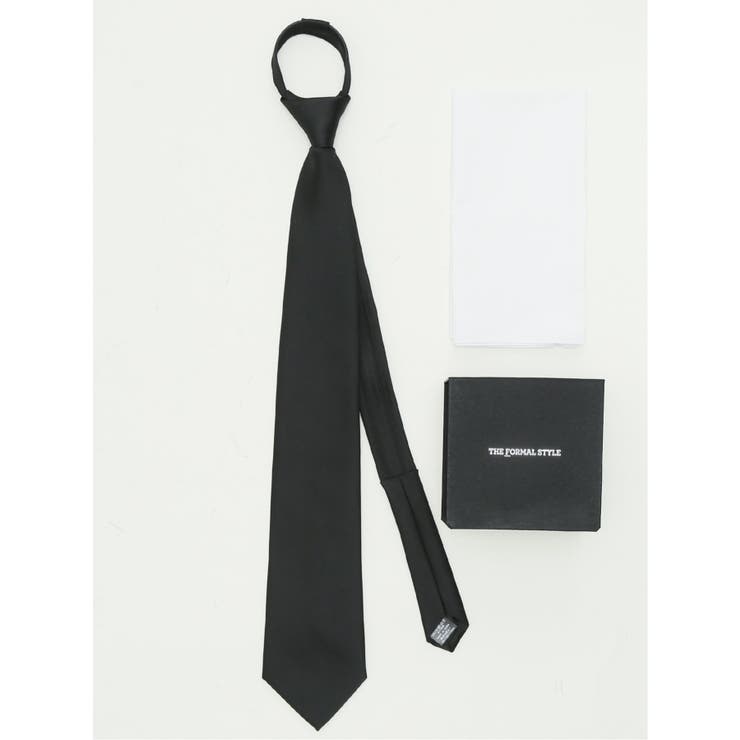 05黒 | フォーマルネクタイ BOXセット ワンタッチ黒 | TAKA-Q MEN