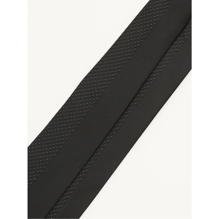 シルク混 パネル柄 レギュラータイ 7.5cm幅 | TAKA-Q MEN | 詳細画像3 