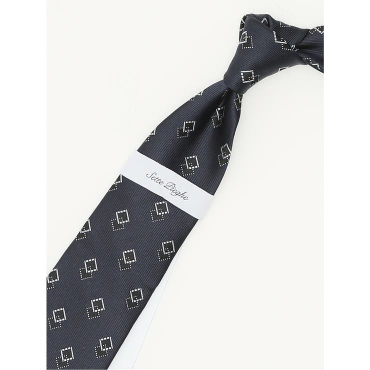 セッテピエゲ シルク小柄 レギュラータイ 8cm幅 | TAKA-Q MEN | 詳細画像5 