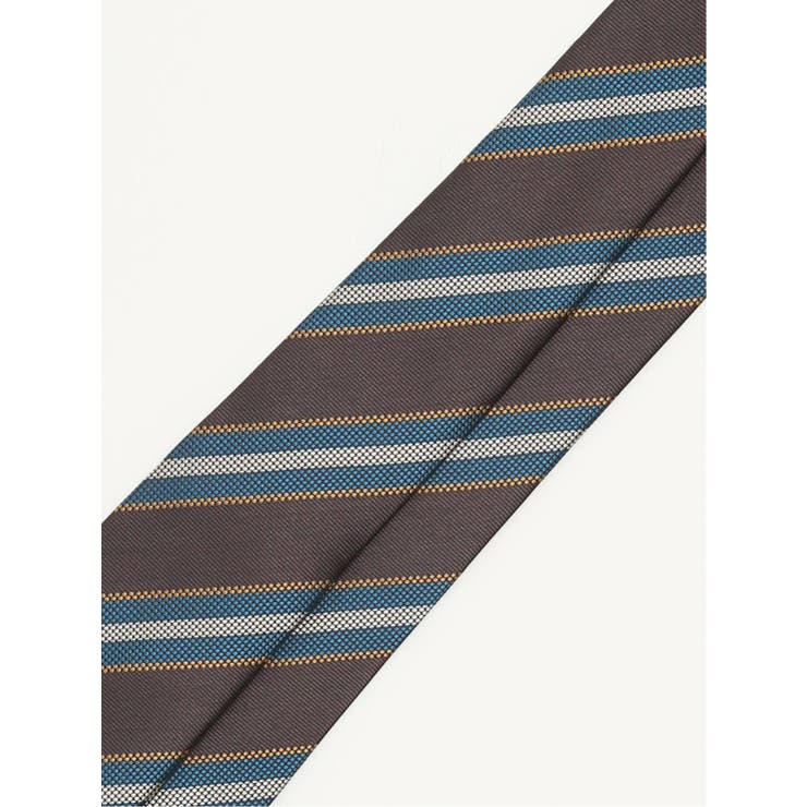 セッテピエゲ シルクストライプ柄 レギュラータイ 8cm幅 | TAKA-Q MEN | 詳細画像4 