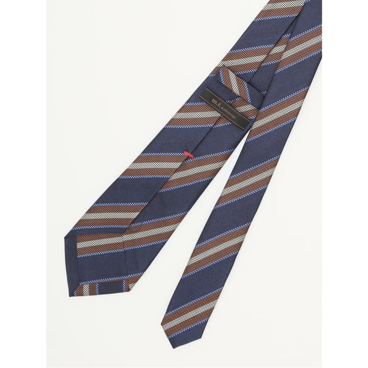 セッテピエゲ シルクストライプ柄 レギュラータイ 8cm幅 | TAKA-Q MEN | 詳細画像9 